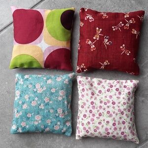 Organic Lavender Sachets. Set Of 4